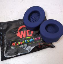 WC SweatZ Protective Headphone Earpad Covers LARGE Navy Blue