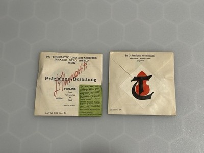 Vintage Thomastik-Infeld Precision Violin G-String (Nr. 54)   NOS   1950s/60s