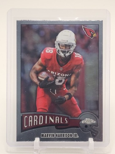 MARVIN HARRISON JR. 2025 TOPPS CHROME 1975 TOPPS ROOKIE #1975-1 CARDINALS Q4561
