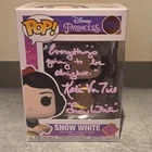 Funko Pop! Vinyl Disney Princess Snow White #1019 Autographed by Katie Von Till