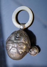 Antike 1909 Sterling Silber Humpty Dumpty Rassel Levi & Salaman - Projekt