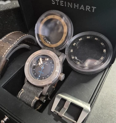 Steinhart Apollon Automatik Uhr Titangehäuse 45mm mit Etui & Zubehör - Bild 1 von 4
