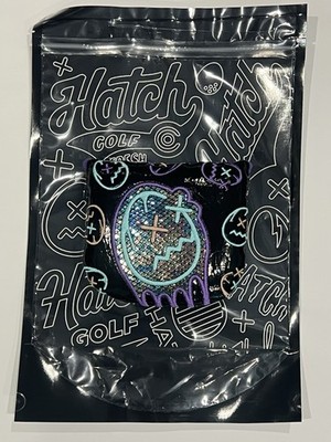 Hatch Golf COTM Oil Slick Ego Drip Genuine Leather Regular Mallet Putter Cover