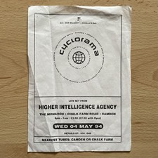 Cyclorama London Flyer 1994 Higher Intelligence Agency Techno Trance Ambient