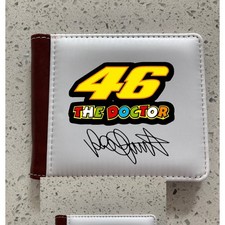 Valentino Rossi Motorcycling Champion Signed Wallet Number 46 The Doctor