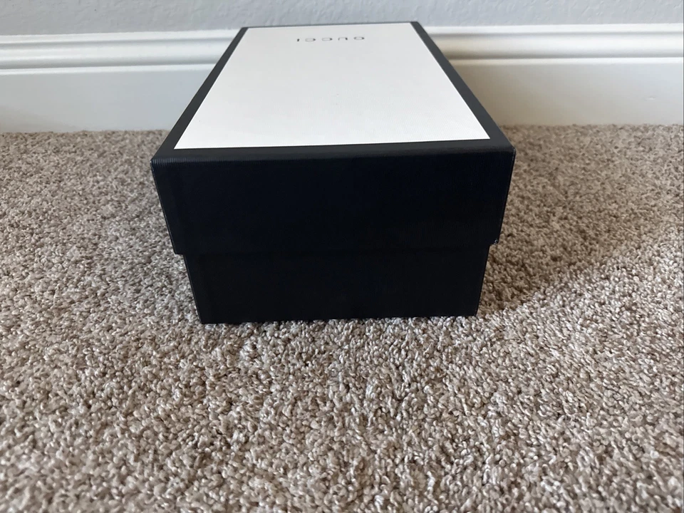 Подлинный Gucci классический черный и белый пустой обуви хранения подарочная коробка - Изображение 3 из 4