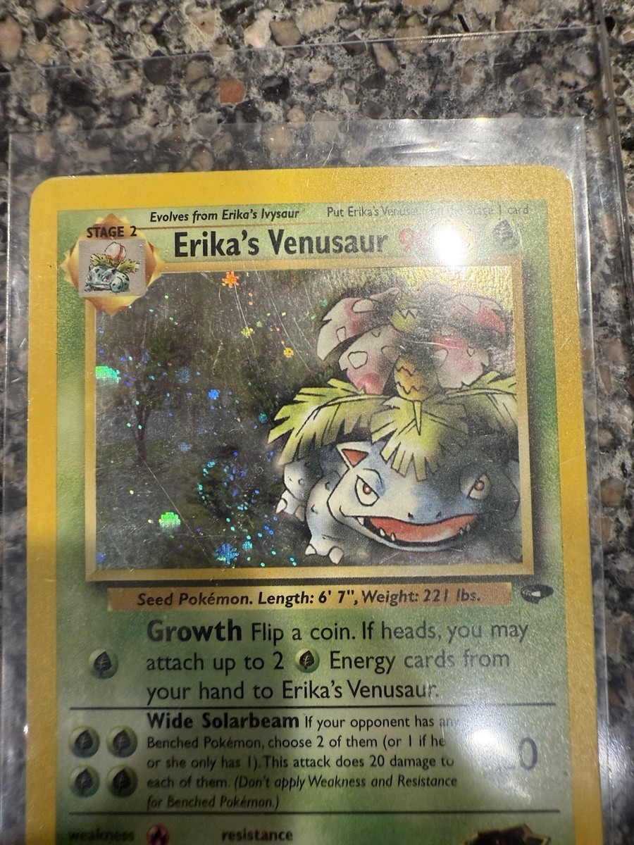 Erika's Venasaur 英語版 4/132 Erika's Venusaur 4/132 Gym Challenge Holo | eBay