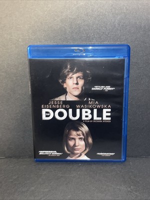 The Double Blu Ray Movie Jesse Eisenberg Mia Wasikowska 2013