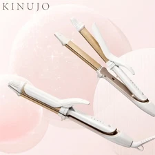KINUJO 2way Hair Iron 2W01 Straightner & Curler 26mm AC100-240V from Japan NEW