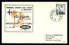 Mayfairstamps Belgium Flight 1961 Bruxelles Caravelle Jet Cover aaw_75835