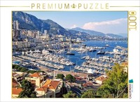 Calvendo Puzzle Port Of Monaco | 1000 Pieces, Finished Size 25.2 × 18.9 In (64 ×