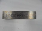 1-1/4" thick  Aluminum 7050 PLATE  2-5/8" x 11" Long  1.24 X 2.68 X 11