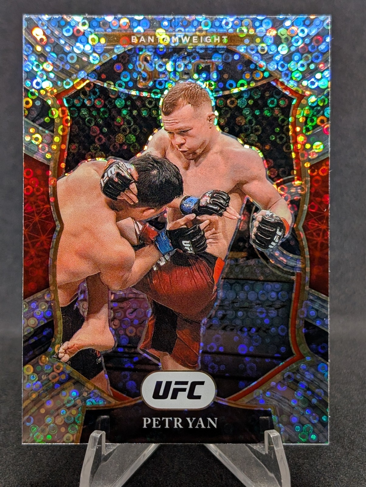 2021 Panini Select UFC - Concourse Petr Yan #79 Disco Prizm