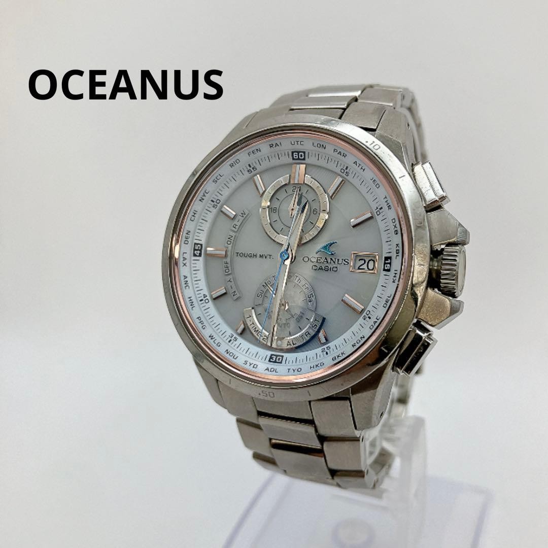 時計 CASIO OCEANUS OCW-T1010 CASIO Oceanus Solar Watch OCW-T1010 Titanium Light Weight