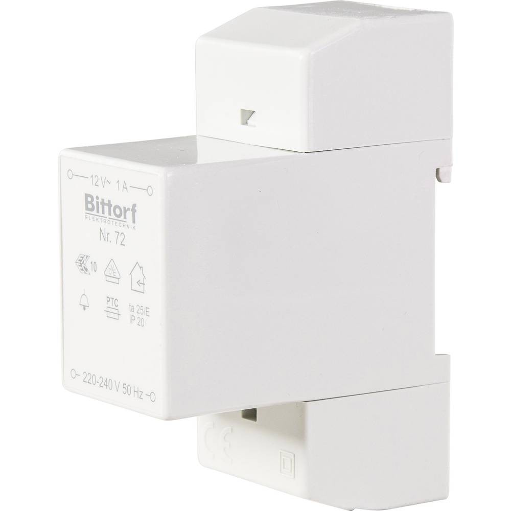 Transformateur de sonnette Bittorf 72 alimentation carillon 12V 1A