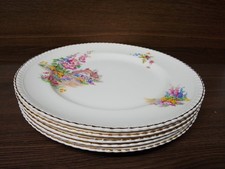 Five Johnson Bros Old English Dinner Plates