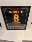 FC Barcelona Andres Iniesta Signed Jersey Beckett Authenticated Soccer