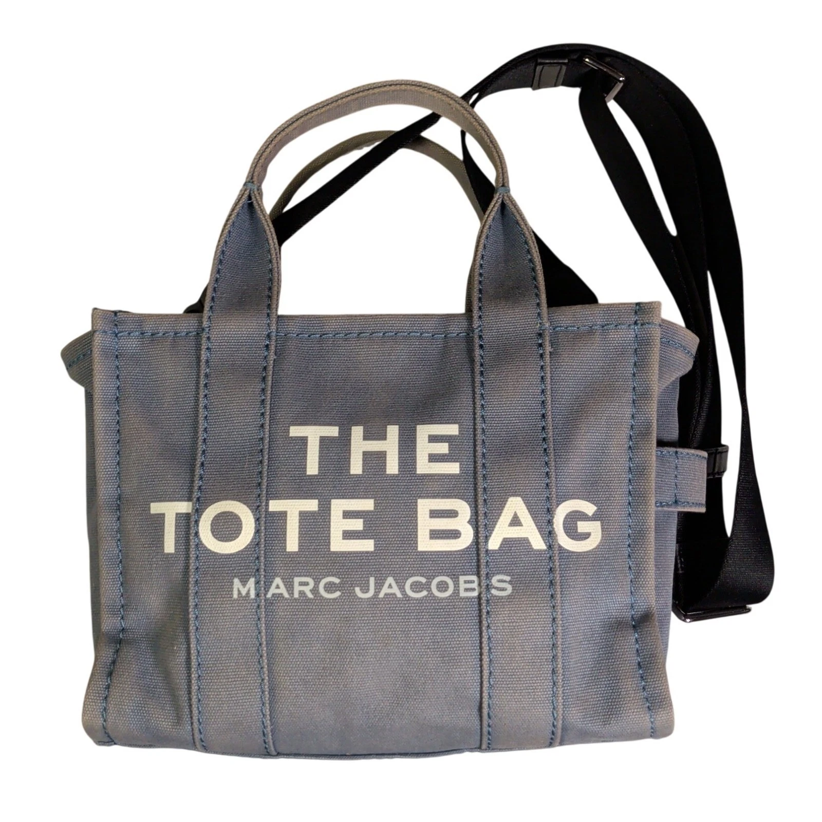 The Small Tote Marc Jacobs Bag Blue Shadow Hard To Find Travel Vacation