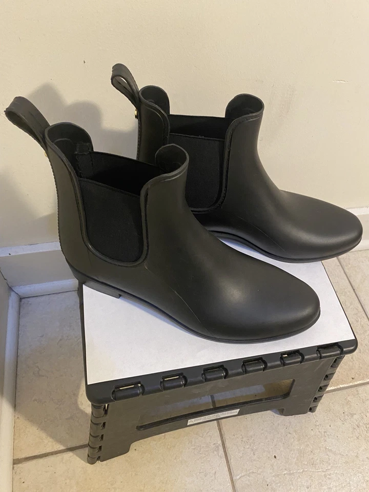 ** Women boots Sam Edelman chelsea waterproof black shoes Size 10 - Image 4 of 4