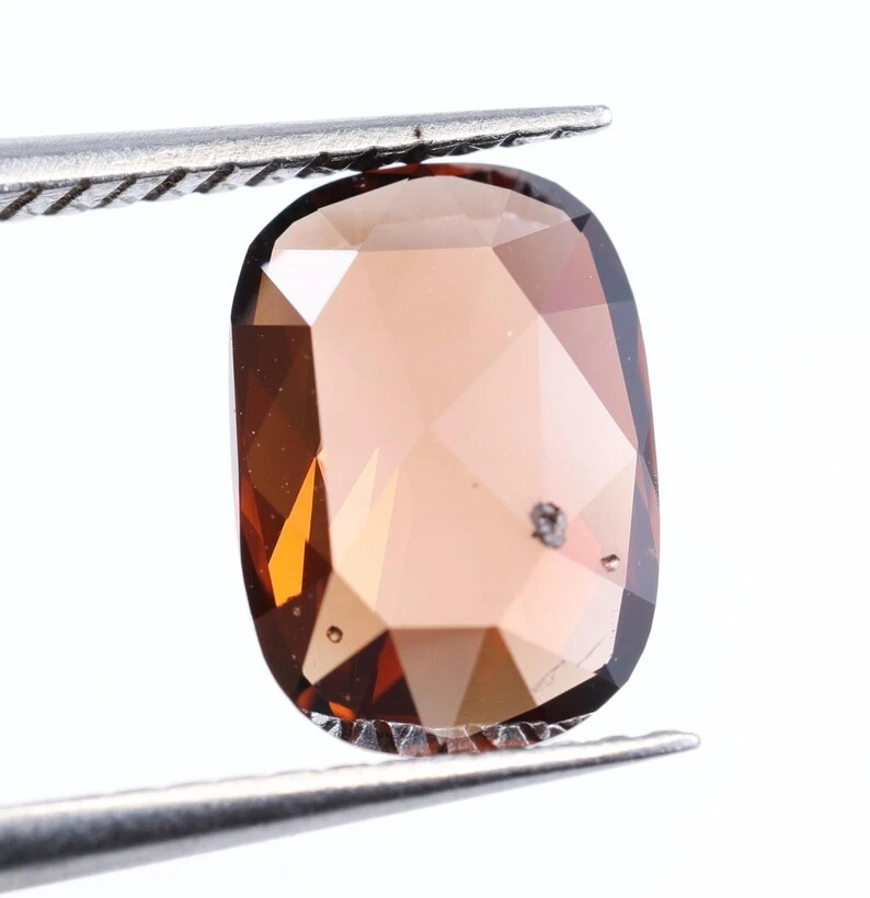 0.85 Carat Fancy Brown Cushion Cut Diamond Lab Grown Diamond For Making Ring - Image 2 of 4