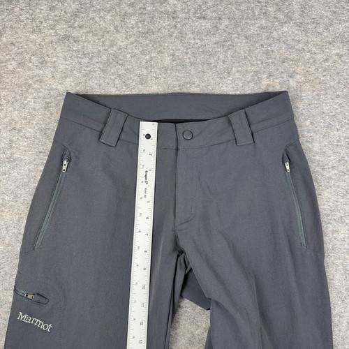 Pantaloni Marmot Scree Soft Shell idrorepellenti escursionismo outdoor grigi donna 4 - Foto 10 di 13