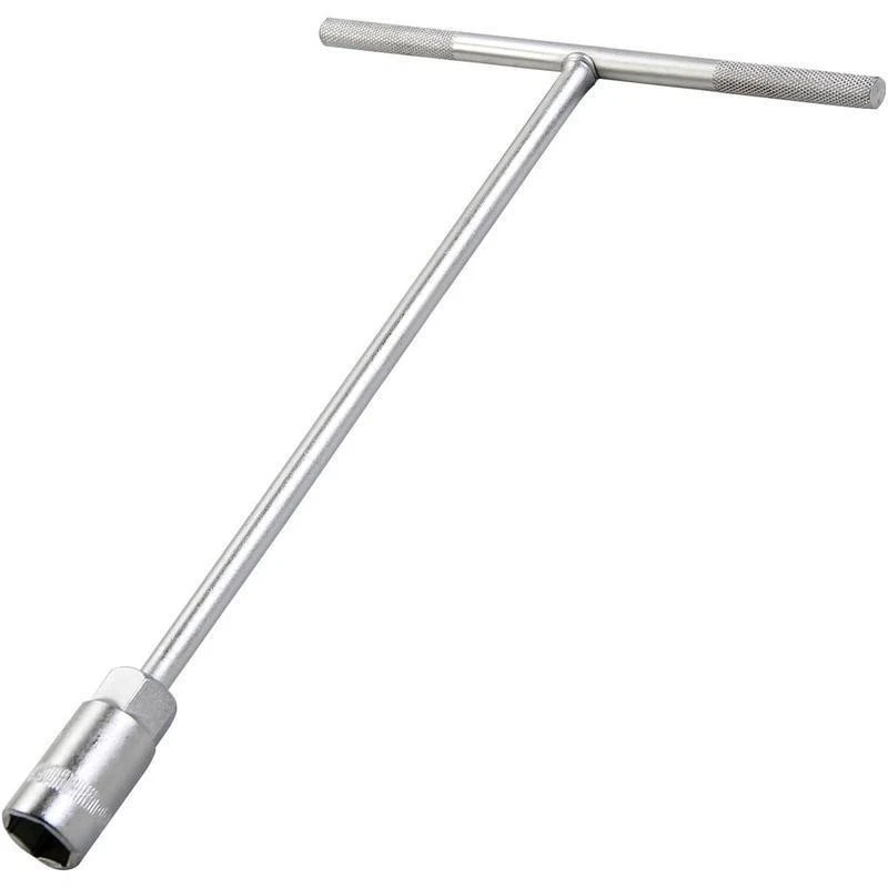 T Handle Socket Wrench Set 6 Point Deep Well Metric Chrome Vanadium 7 Pack New - Image 3 of 4