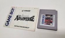 Castlevania Adventure w/ Manual (Nintendo Game Boy, 1989) Authentic & Tested