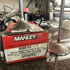 Harley-Davidson Twincam Manley Race Master Gen II Intake Valves