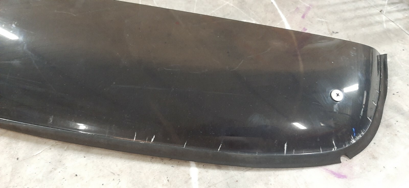 0108 Infiniti Sunroof Visor FX35 FX45 Wind Deflector Stress Marks
