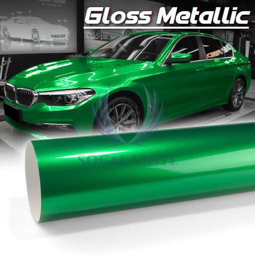 【Gloss Metallic】Glossy Candy Sticker Decal Vinyl Wrap Bubble Free Sheet Film DIY - Picture 33 of 158