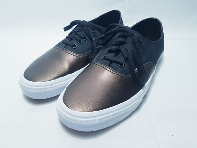 Vans Authentic Decon Metallic Black Sneaker UK 8,5 EU 42,5 US 9,5 Neu ohne Karton