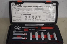 Bilitools 9 Piece 3/8" Torque Wrench Spark Plug Socket Set 55294