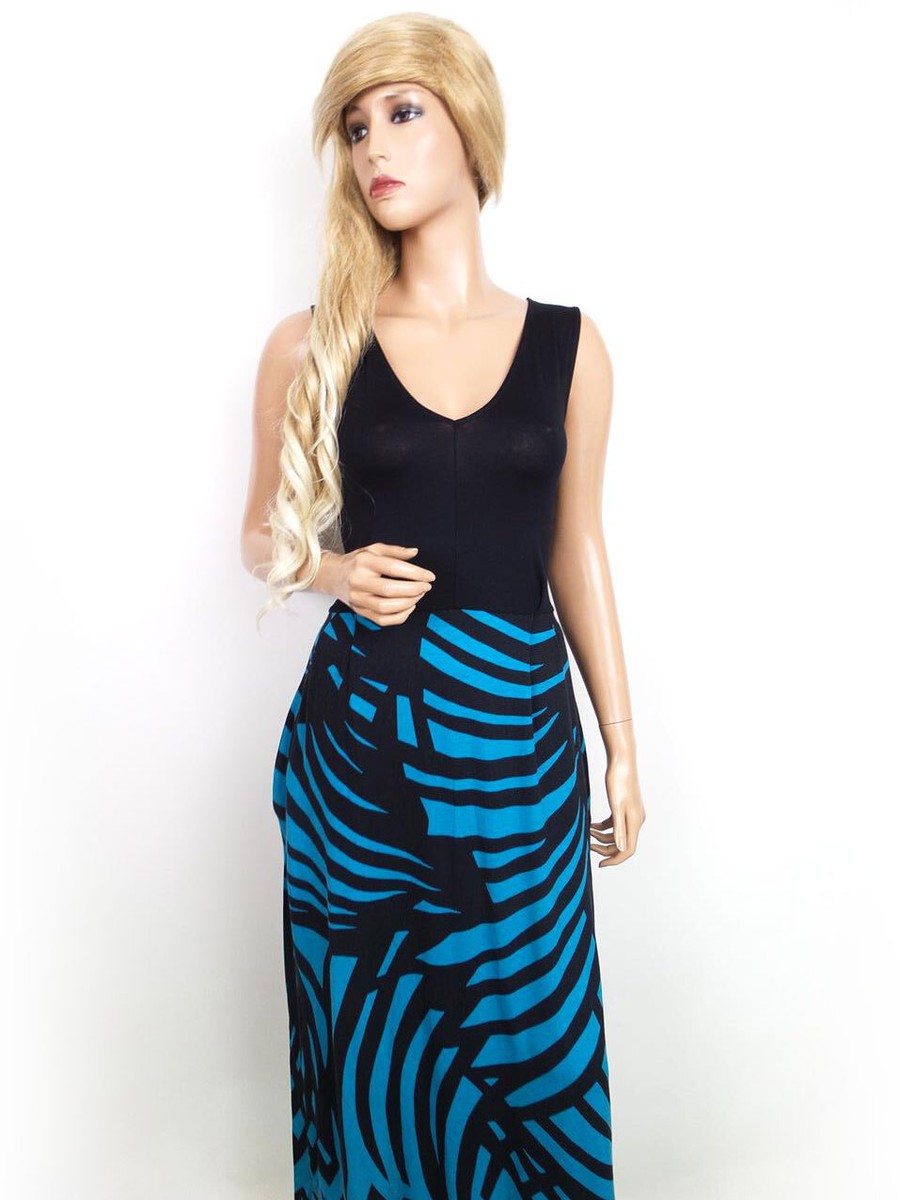 Hobbs London Size 10 (38) Black Long Maxi Dress Viscose