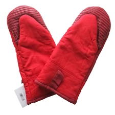 KitchenAid 2-Piece Oven Mitt Set Silicone Grip Heat Resistant & Durable