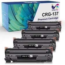 4 Pack CRG137 Toner Cartridge For Canon 137 ImageClass MF236n MF216n MF210 D570