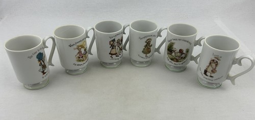WWA Holly Hobbie 1974 FREEDOM SERIES TASSEN 6er Set
