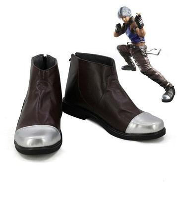 Tekken 5 Dark Resurrection Lee Chaolan Cosplay Kostüme Costume Schuhe Shoes 