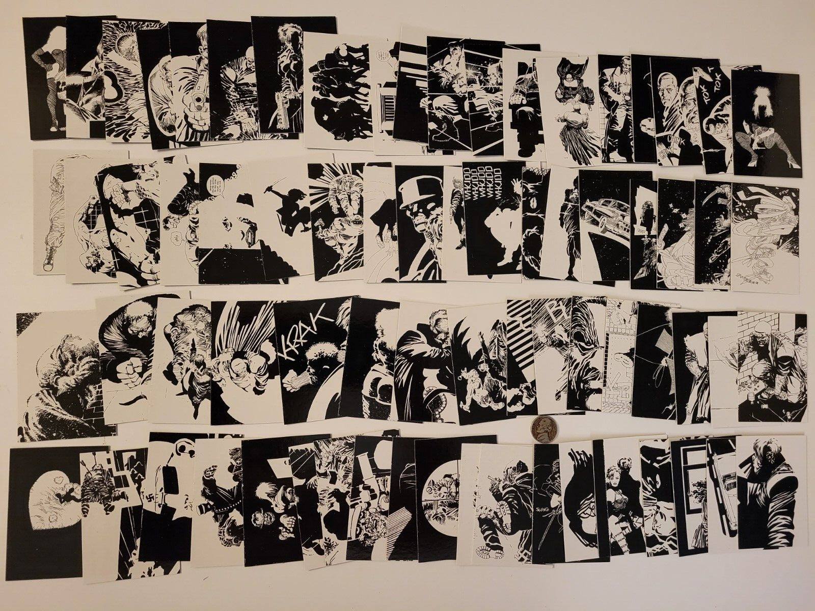 1999 SIN CITY Complete FRANK MILLER CARD SET 71 HIGH GRADE NM/MT Comic images - Picture 3 of 6