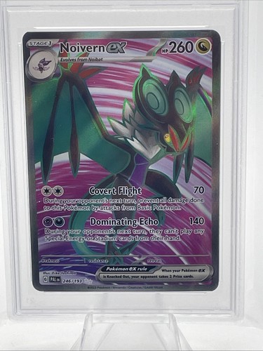 2023 POKEMON PAL EN-PALDEA EVOLVED ULTRA RARE #246 NOIVERN EX PSA 9 - Picture 2 of 4
