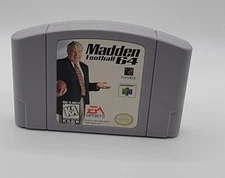 Madden Football 64 (Nintendo 64, 1997) N64