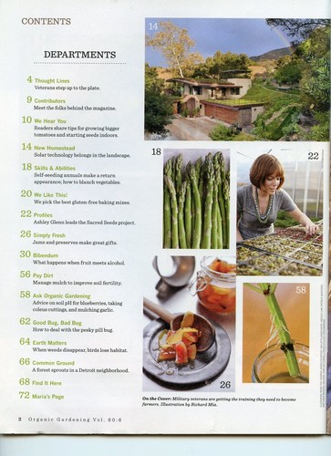 Magazine Lot Organic Gardening (7) 2013, 2014 - Plants, Flowers & Foods - Picture 9 of 15