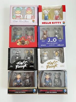 Bearbrick Be@rbrick 100% Medicom Toy Limited 2PC Update Jul 14th