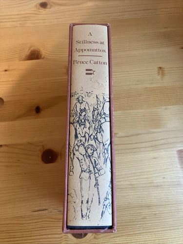 A Stillness at Appomattox Bruce Catton Civil War deluxe hardcover w/slipcase
