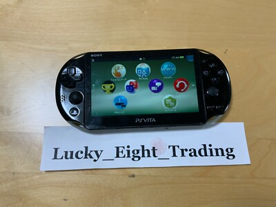 PS Vita Khaki Black PCH 2000 ZA16 Console Charger Box PSV Slim