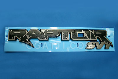 RAPTOR SVT BRAND NEW OEM RAPTOR SVT EMBLTAILGATE F150 2009-2012 #AL3Z-9942528- A