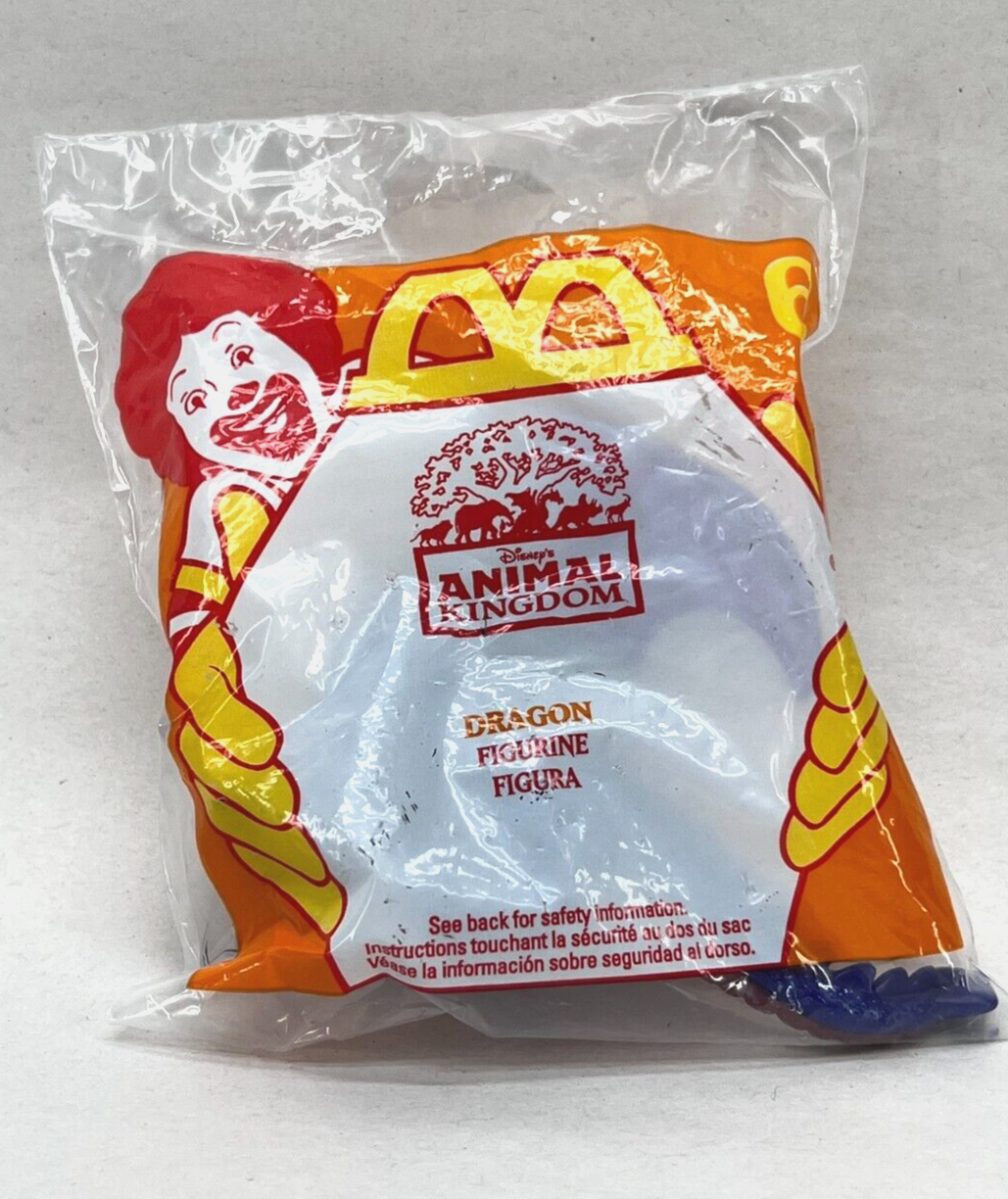 Disney Animal Kingdom Dragon Mcdonalds Happy Meal 1998 Sealed Vintage Toy