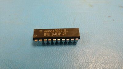(1 PC) IMS1403P-45 INMOS Standard SRAM, 16KX1, 40ns, CMOS, PDIP20