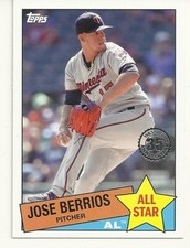  2020 TOPPS BASEBALL - JOSE BERRIOS - 1985 35th ANNIVERSARY - #48 - TWINS
