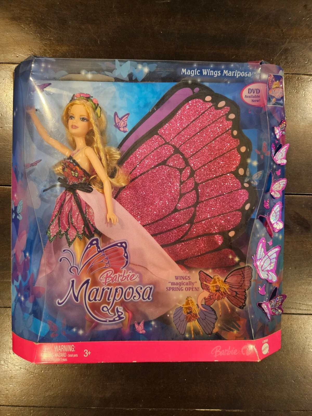 Buy Barbie Mariposa Magic Wings Doll Purple at Ubuy Kuwait