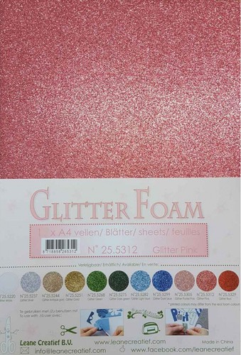 Cartoncino Glitterato Pastello Folia - 6 Fogli 300g/m² Per Lavoretti Creativi - Foto 5